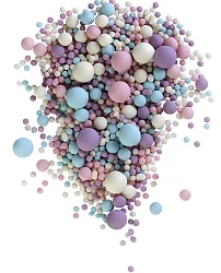 Драже зерновое в цветной глазури №087М 0,05кг