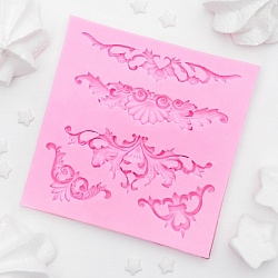 Молд силиконовый 10,5×10,5 см "Вензеля, лепнина"