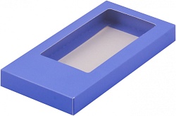 Коробка под дубайский шоколад с окном 15,5 см*7,5 см*2,5 см (Лаванда)