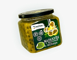 Пюре замороженное без сахара "Proff Puree" Маракуйя с косточкой 500 г
